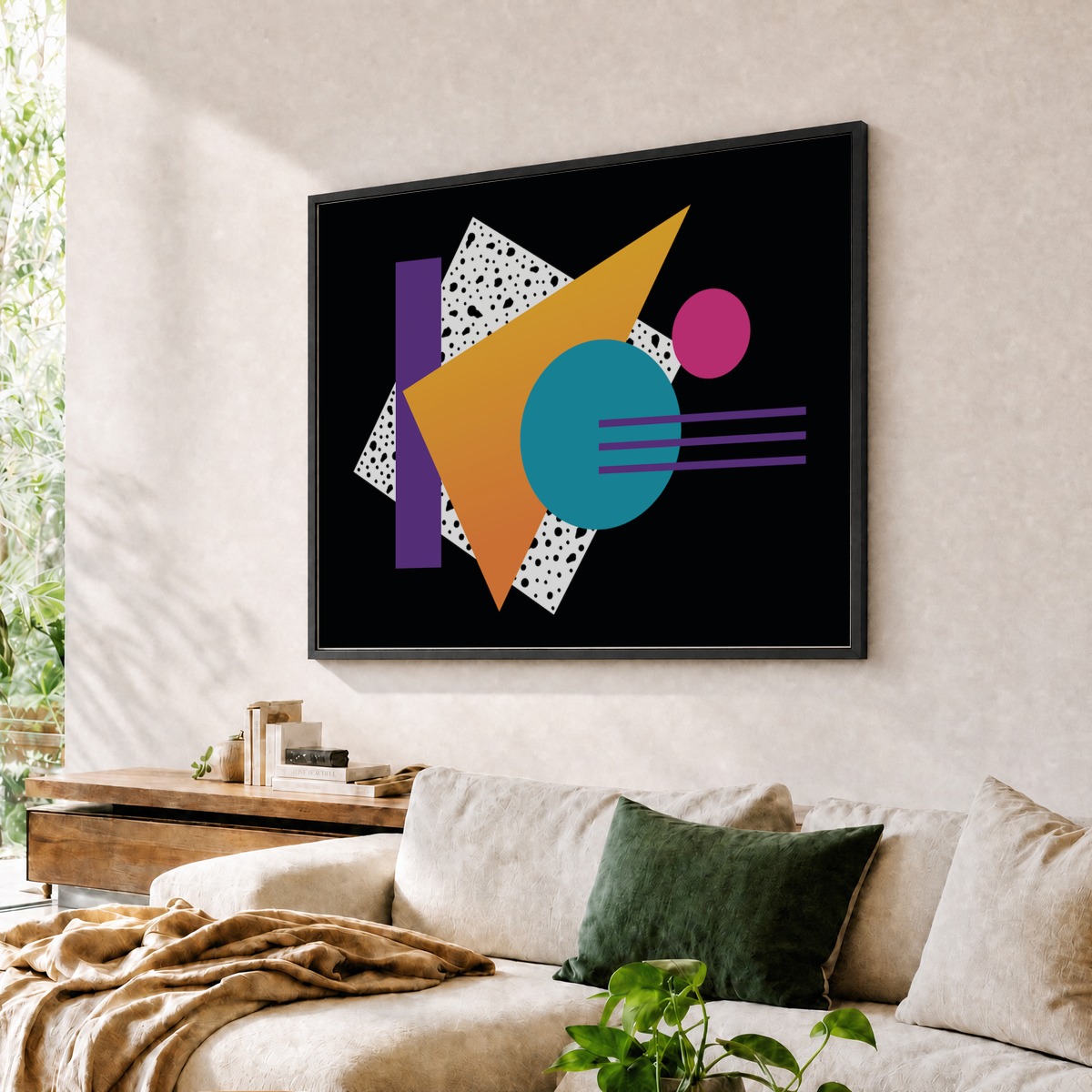 Memphis Pattern Retro Synthwave 80s Vintage 90s Dreamwave Color