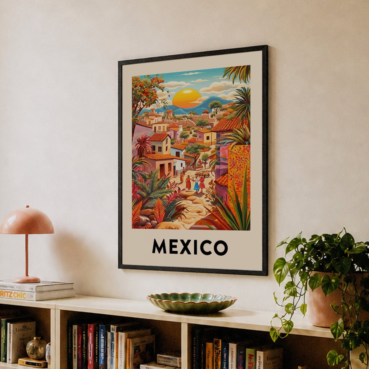 Vintage Travel Poster Mexico 9 Art Print by Travel Poster