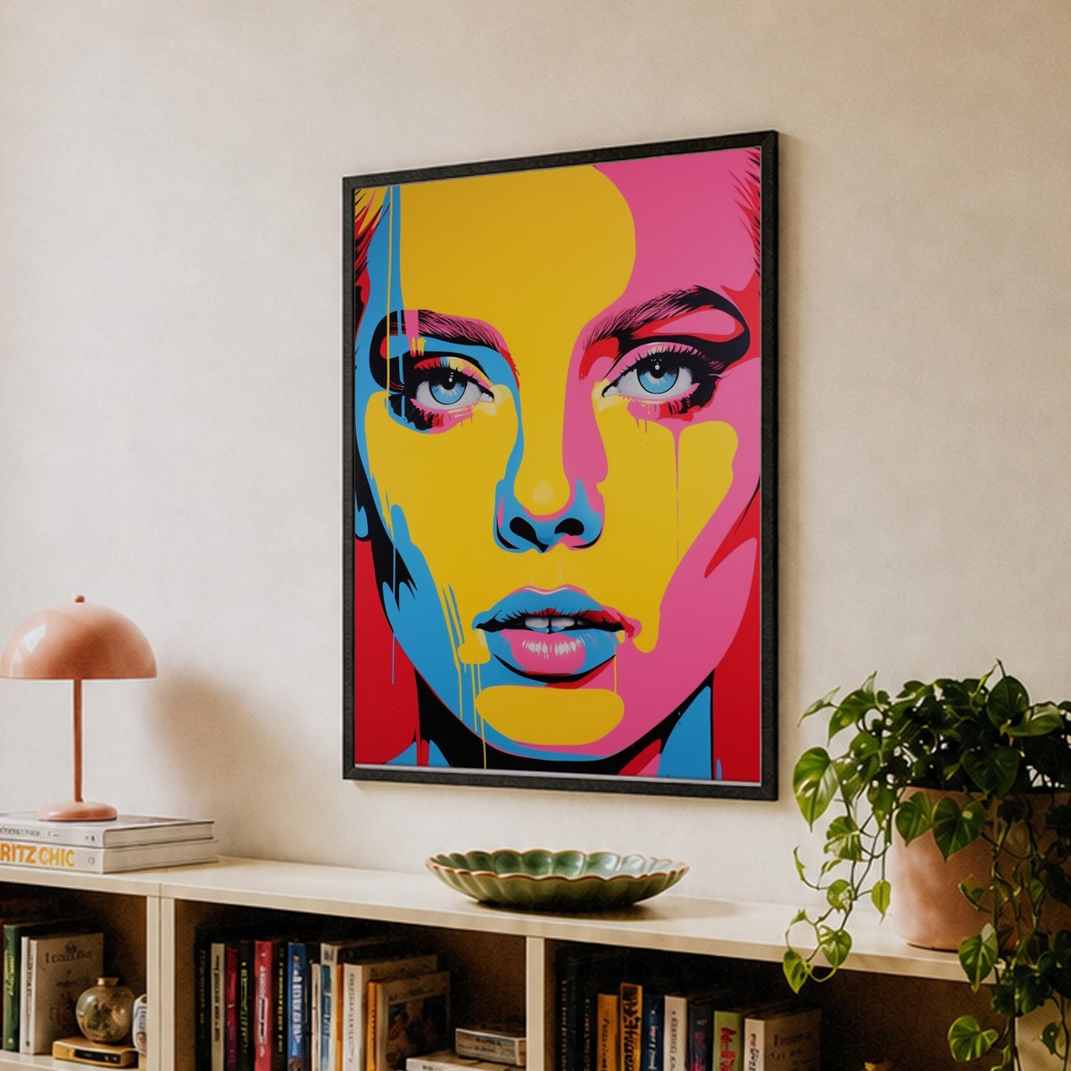 Face Pop Art 3 Art Print by PopArt Pals – Fy!