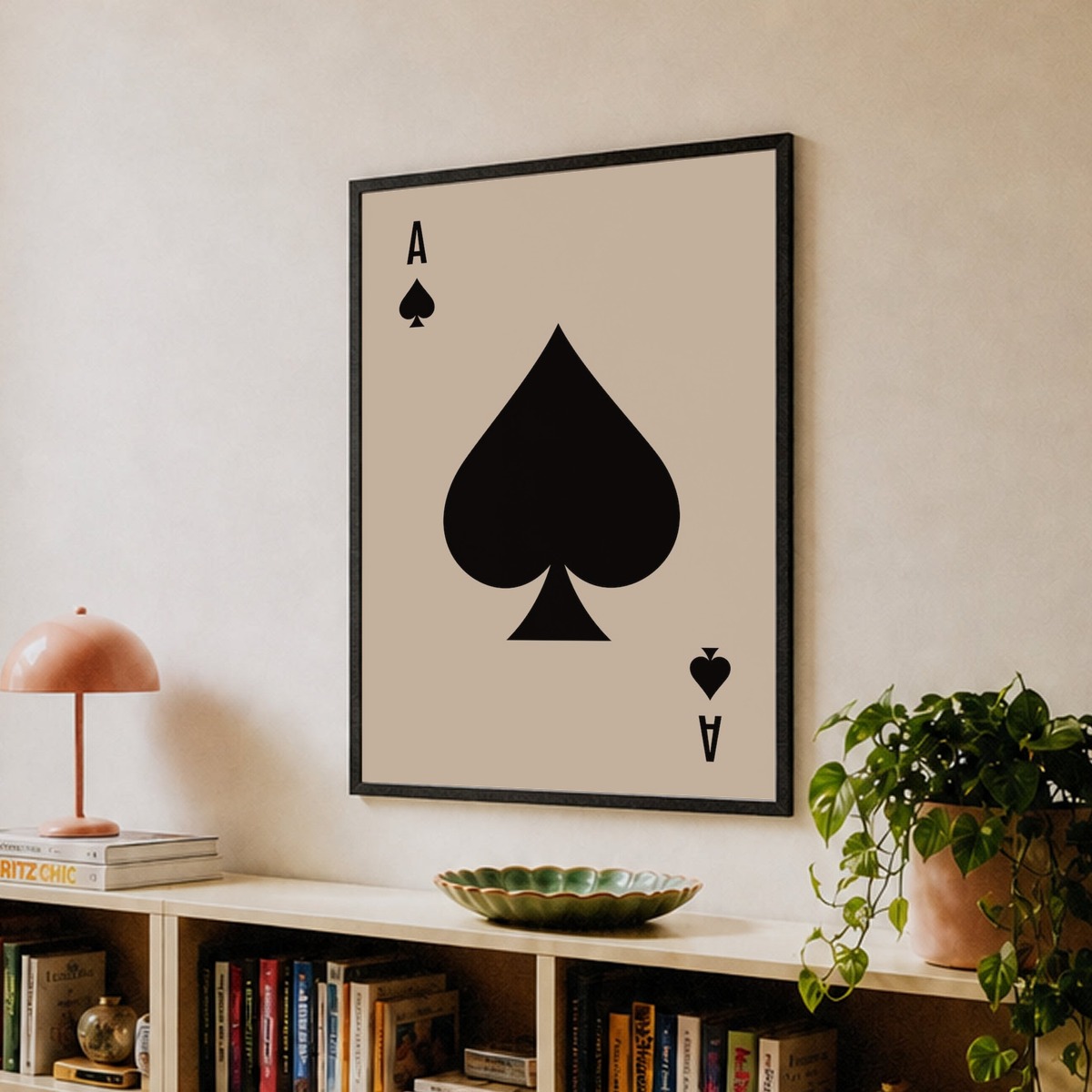 Ace of spade Art Print by Paigaam Studio – Fy!