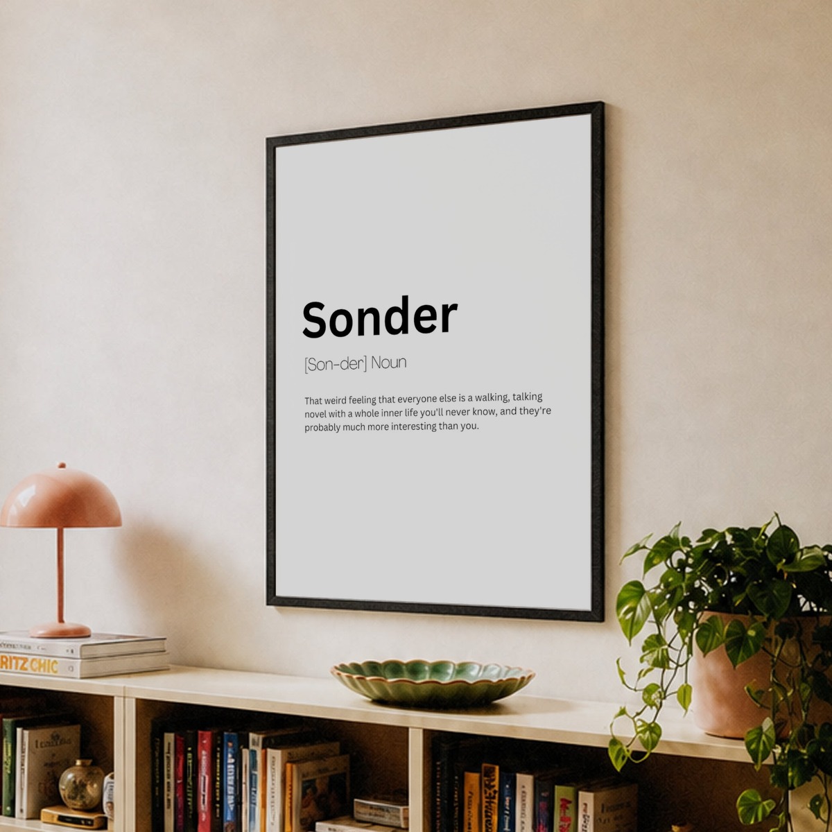 Sonder Definition Meaning Art Print by Kaigozen – Fy!