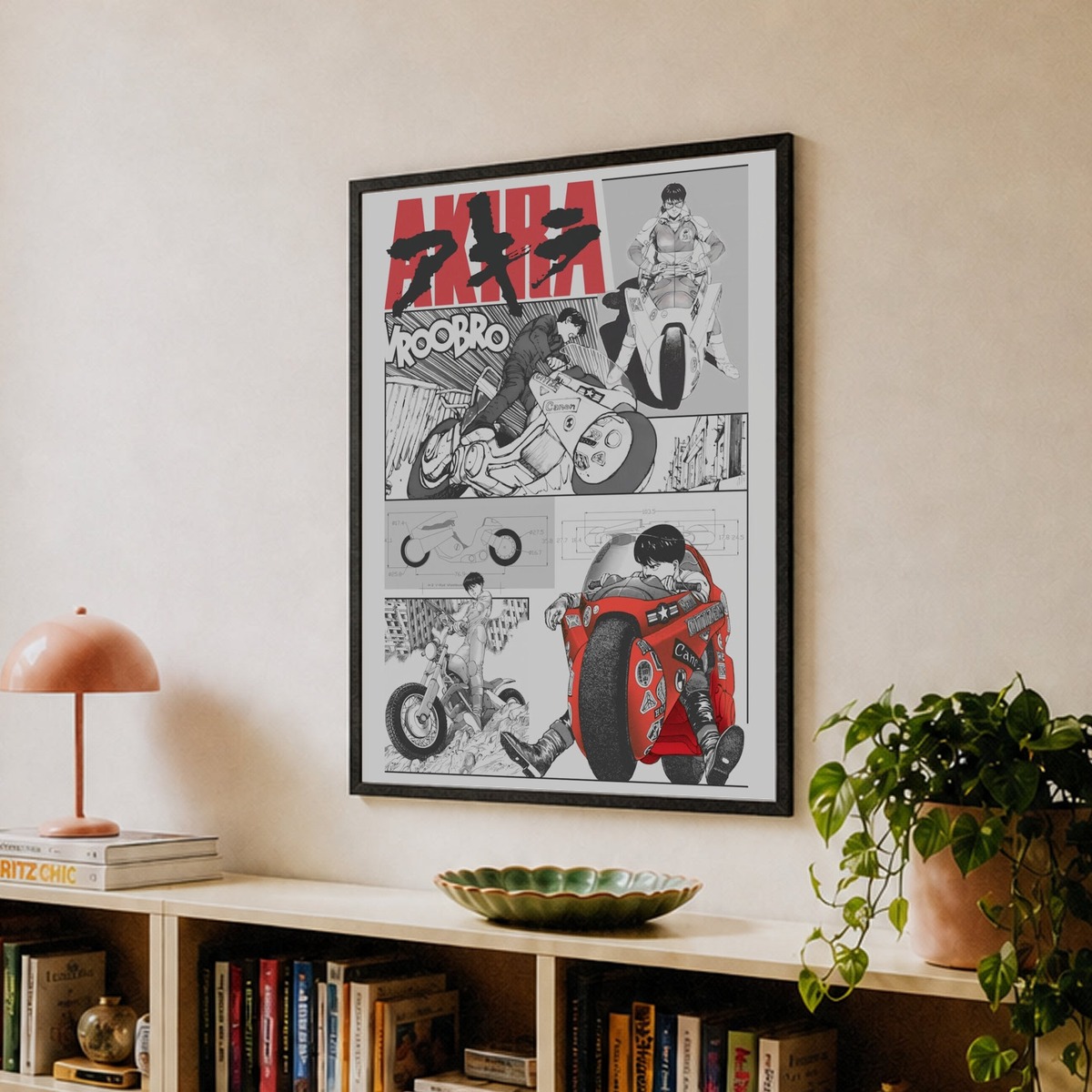Akira Kaneda bike Art Print by Froze Studio – Fy!
