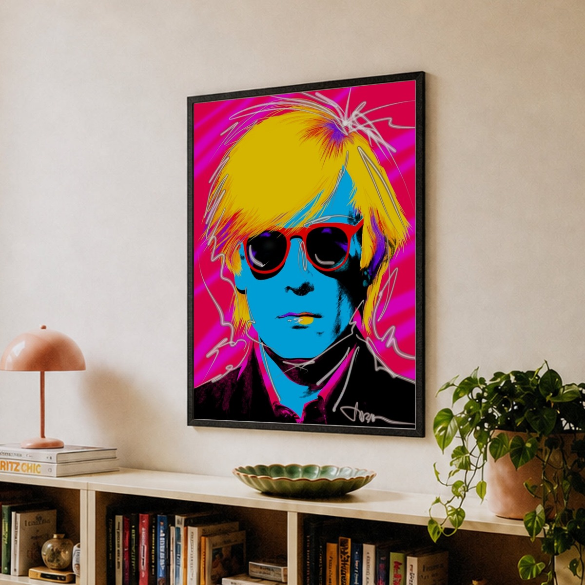 Andy Warhol 2.0 Art Print by POP ART WORLD – Fy!