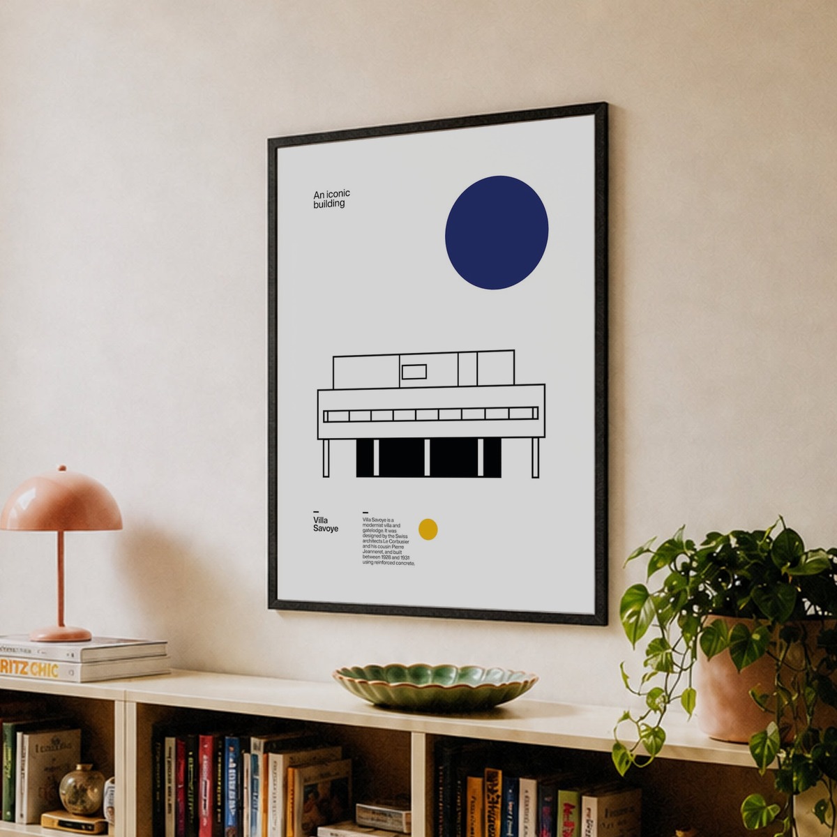 Le Corbusier Villa Savoye France Modern Architecture | Graphic