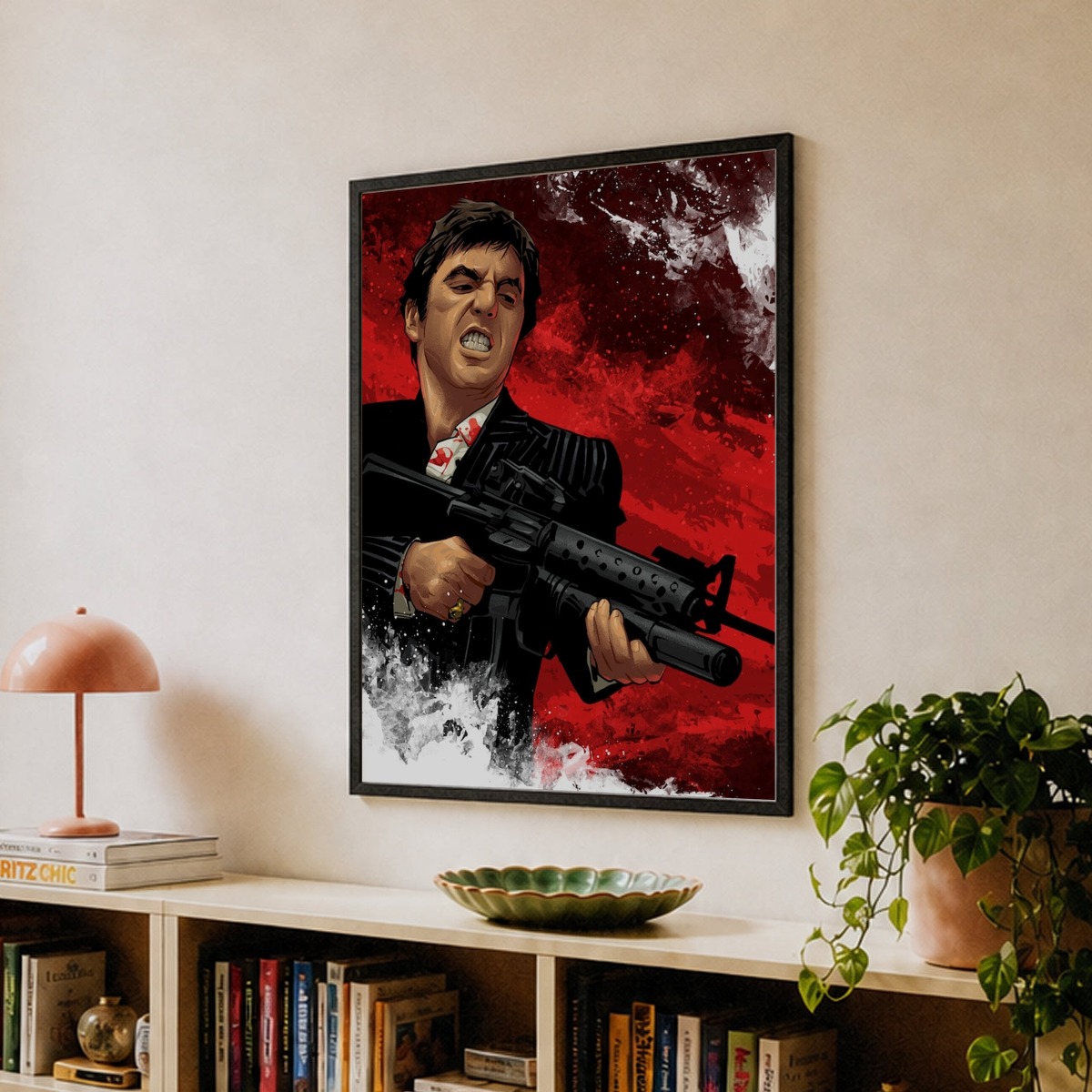 Scarface Shot Art Print by Nikita Abakumov – Fy!