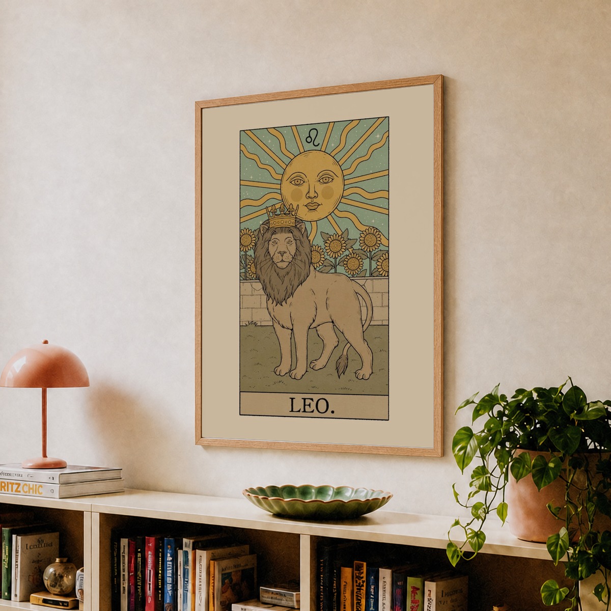 Leo X The Sun Art Print by Thiago Corrêa – Fy!
