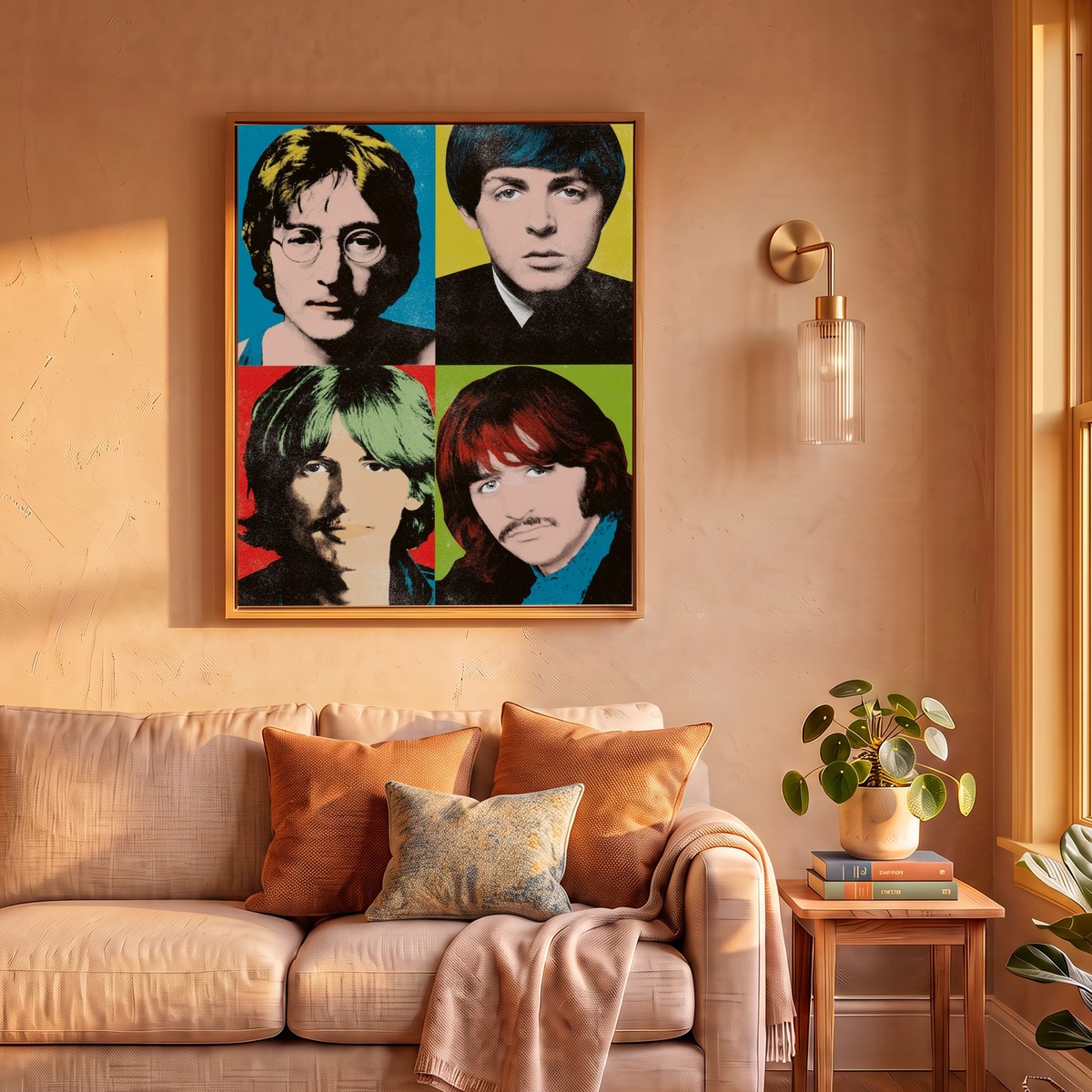 Beatles Pop Art Art Print by Ricardo Quexo – Fy!