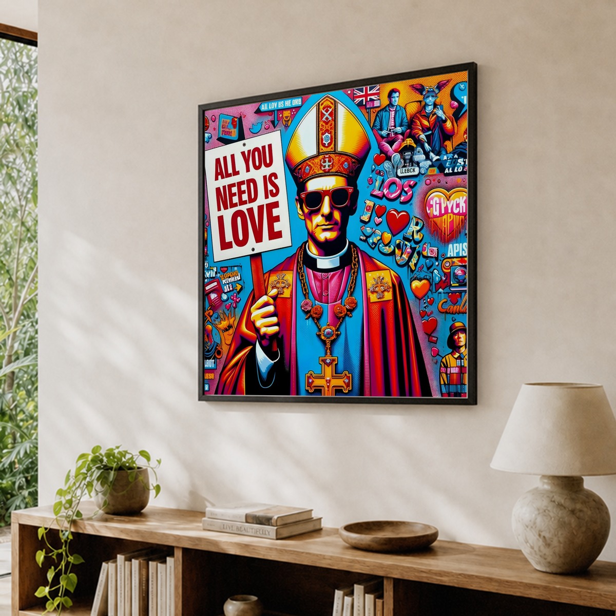 Love is All You Need Art Print by David Miller – Fy!