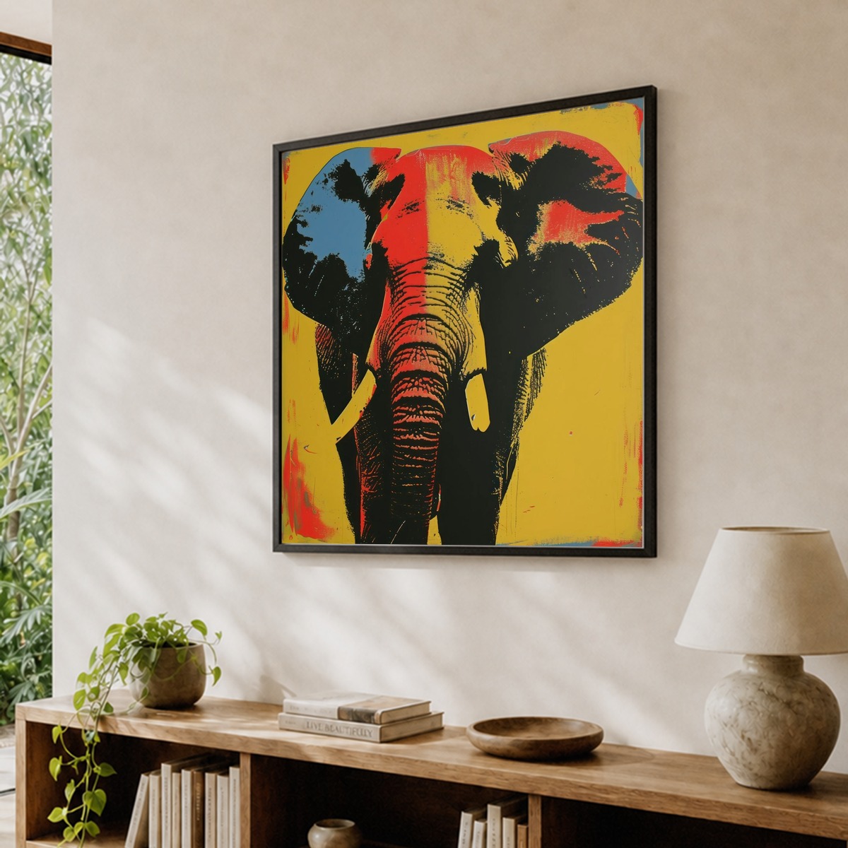 Elephant Pop Art 2 Art Print by ArtEra Creations – Fy!