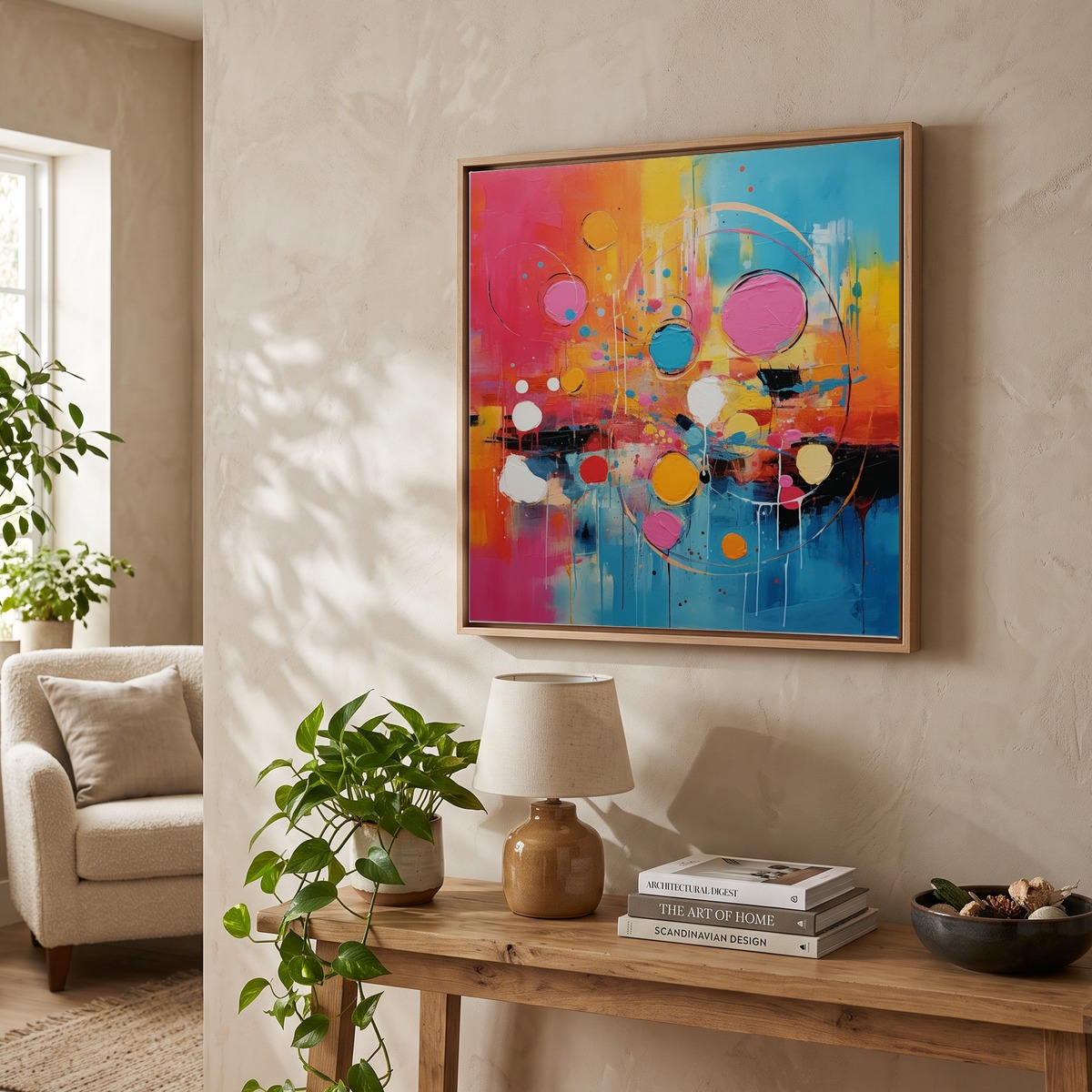 Abstract Painting 12 Art Print by Olya Enina – Fy!